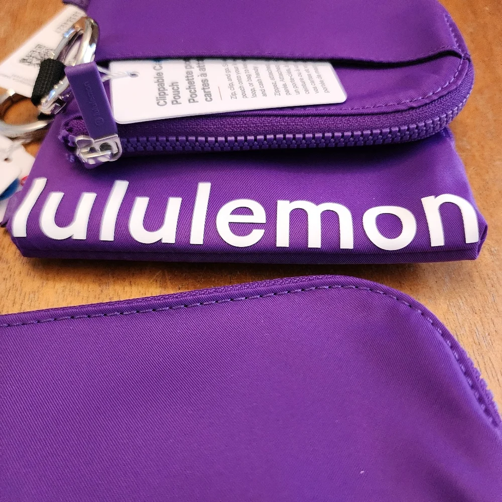 Set of 3 Lululemon Athletica Vibrant Purple Phone Cover Set. NWT